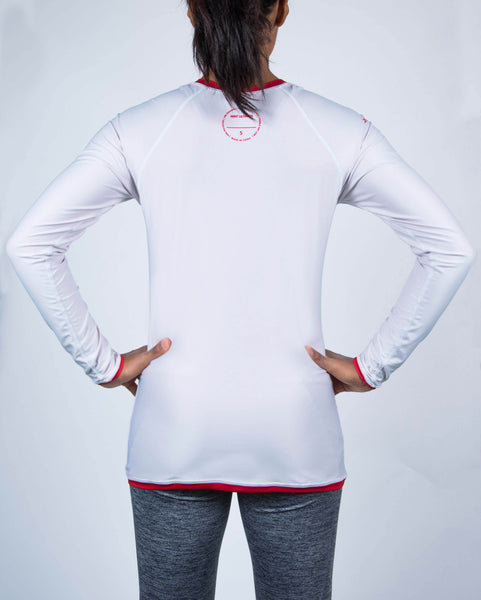2-Pack Women's DarkLight Reversible Long Sleeve Jersey - Signature Red and Graphite Grey